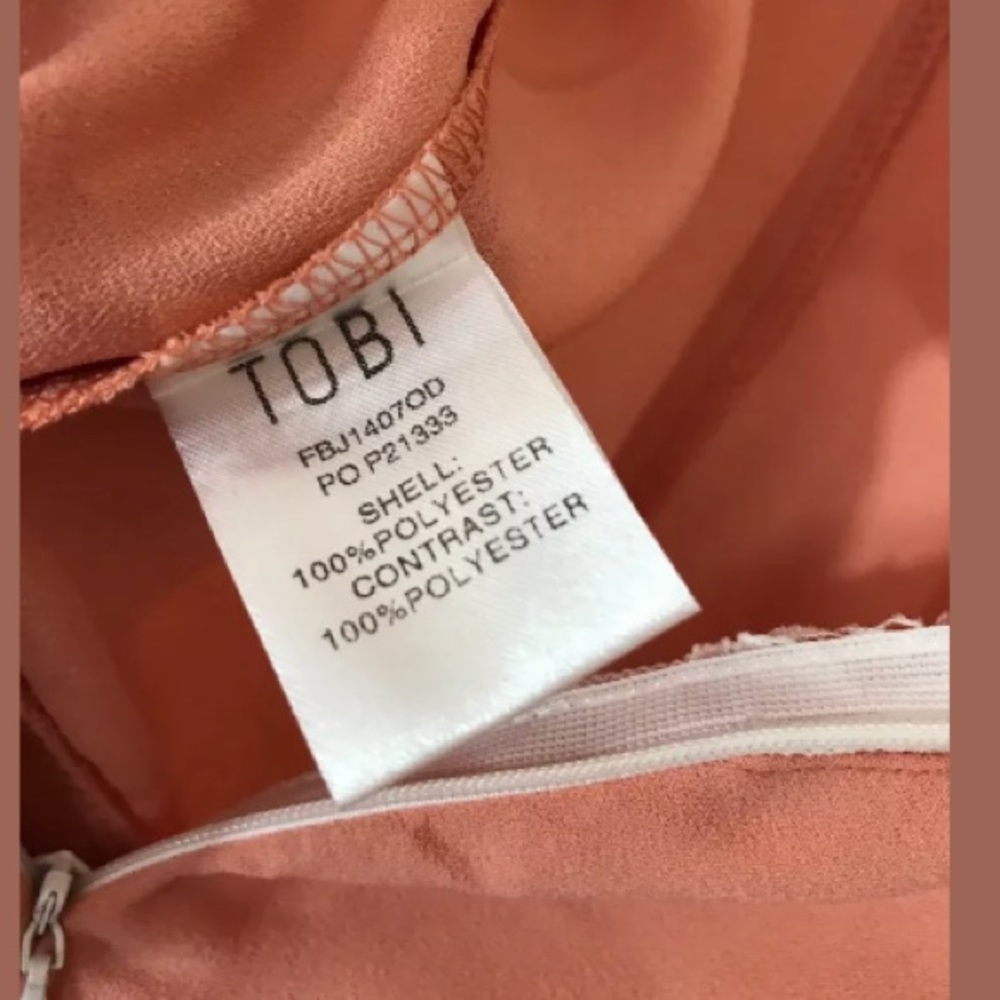 Tobi Mrs. Bond Blush Pink Lace Jumpsuit - Picture 8 of 8